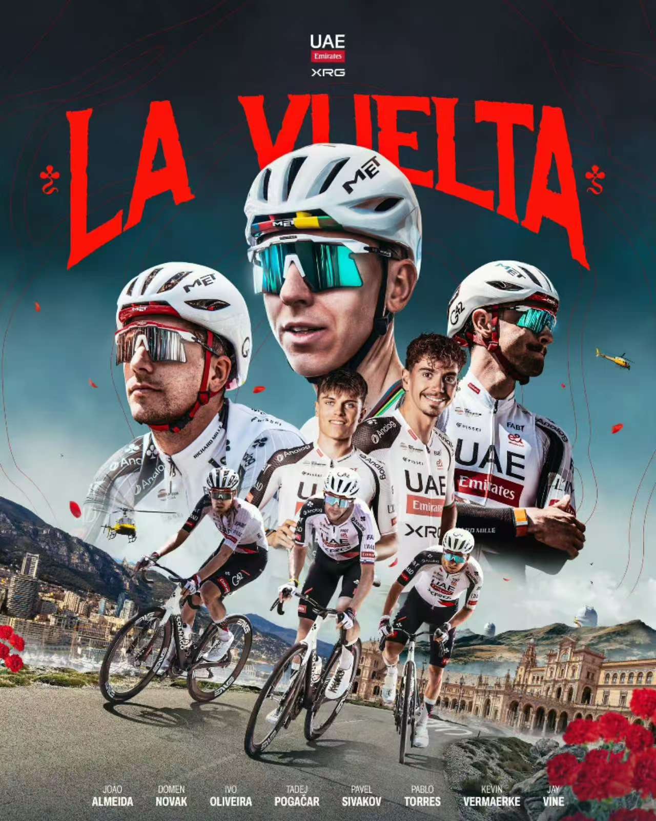 Tadej Pogacar torna alla Vuelta a España dopo sette anni, puntando a un successo leggendario